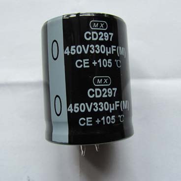 330uF 450V Snap In Aluminum Electrolytic Capacitor