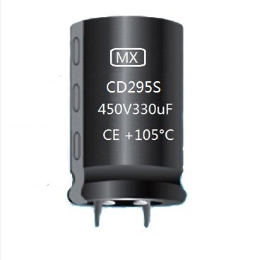 CD295S Snap In Aluminum Electrolytic Capacitor