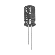 CD110 Radial Lead Aluminum Electrolytic Capacitor
