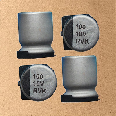 RVK Chip/SMD Aluminum Electrolytic Capacitor